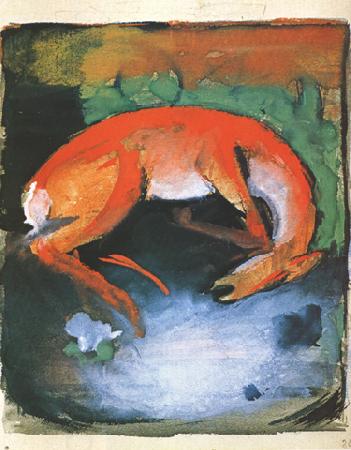 Franz Marc Dead Deer (mk34) China oil painting art